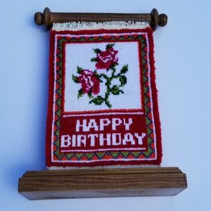 Miniature weaving rug for office table. Nice gift